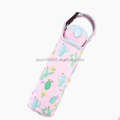 China Factory Price Waterproof Neoprene Insulated Water Bottle Cooler Holder Sleeve Bag High Quality Customized for sale