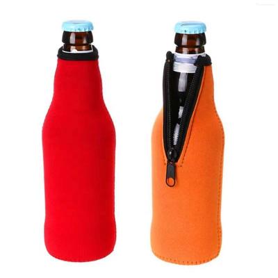 China Customized Neoprene Beer Bottle Waterproof Insulated Cooler Coozies Accept for sale