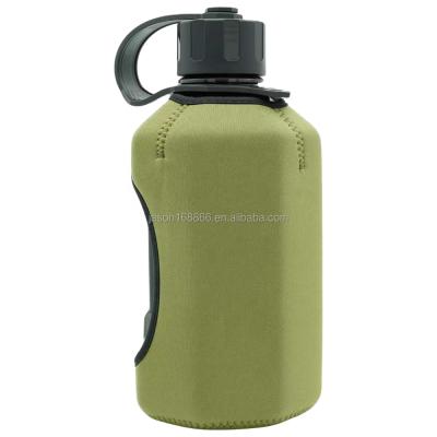 China 2.5L Neoprene Gallon Waterproof Water Bottle Insulated Storage Sleeve Cooling Sleeve For Water Bottle Accept Customized for sale