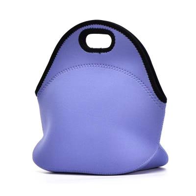 China Customized Neoprene Printed Lunch Bag Cooler Bag Picnic Bag Waterproof Shockproof Dustproof Insulated Box Accept Customization for sale