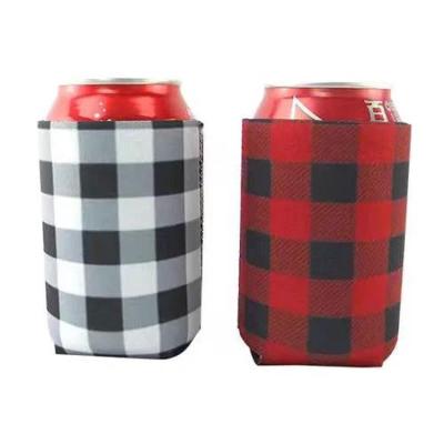 China New Fashion Items Neoprene Waterproof Promotional Custom Collapsible Stubby Stand Tank 330ml Jacket Cup Cooling Sleeve for sale