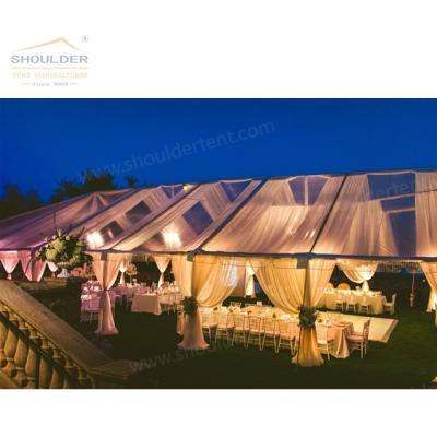 China 100% Waterproof and UV Fire Retardant 150 Person Heavy Duty Outdoor Tent Wedding Heavy Duty Events Tents for Weddings for sale