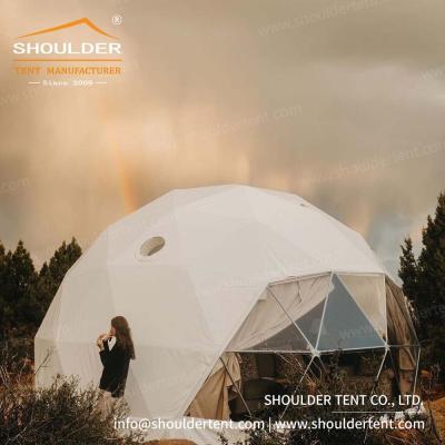 China Water Resistant Eco High Quality Camping Hotel Dome Tent Outdoor Geodesic Dome Tent for sale