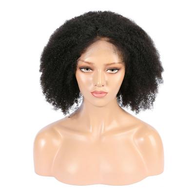 China Curly Curly Lace Front Short Afro Curly Afro Mongolian Wig Hair Wig With Bongs for sale