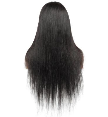 China 100% Straight Lace Closure Wigs Front Wigs Straight 4*4 Lace Front Wig Real Human Hair Bone Straight for sale