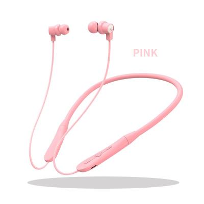 China Cost Effective Stereo Sound Sports BT Earphones Good Quality Wireless Neckband Band Running BT Headset for sale