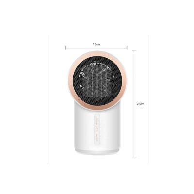 China 2021 elegant 800W PTC greenhouse mini fan heater portable home use handwarmer ceramic fan air electric fan heater for sale