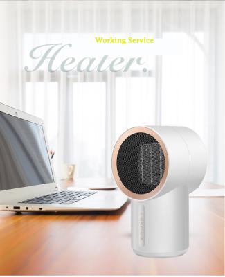 China Portable adjustable china summer cooling electric air fan mini desktop room 1000w handwarmer electric fan heater for sale