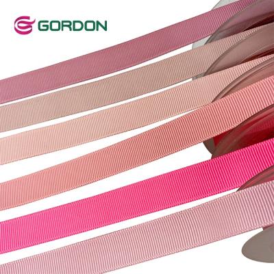 China High Tenacity 196 Common Colors 1 Inch Grosgrain Ribbon Character Grosgrain Ribbon Rolls Grosgrain Ribbon Nice for sale