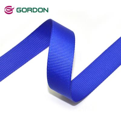 China Decoration Grosgrain Stability Bright Color Stability GORDON Cintas Grosgrain Thumb Grosgrain Ribbon Strip Type Ribbon for sale