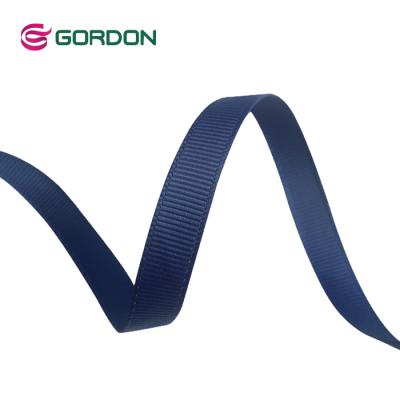 China High Tenacity Gordon Ribbon In Stock Listones Ribbon For Crafts Grosgrain Ribbon 10 mm for sale