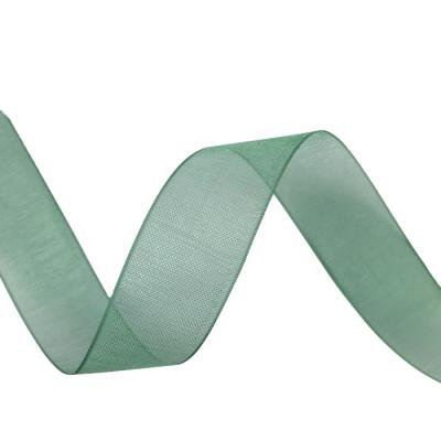 China Sustainable Custom Gordon Ribbons Organza Silk Ribbon Pure Polyester Ribbon for sale