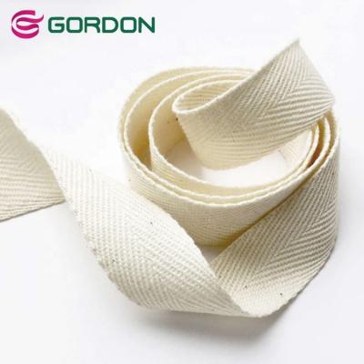 China 100% Cotton Anti-bacteria Tape With Logo Printing for sale