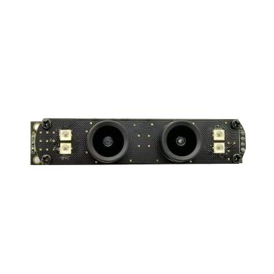 China Dual Lens 5MP Stereo Binocular Camera Module No Distortion CMOS Module UV-C Sensor Camera CBT-5MP-IR2LED.SV1 for sale