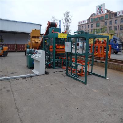 China Building Material Shops QT4-20 Fully Automatic Hydraulic Hollow Brick And Paver Block Making Machine for sale