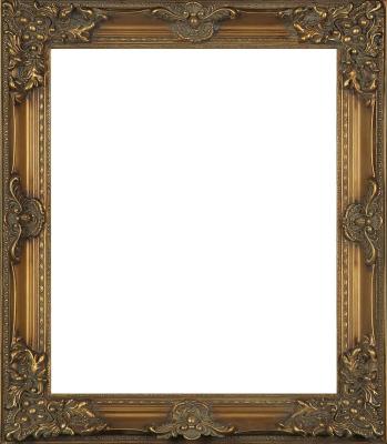 China antique golden wooden mirror frame,ornate wood classical mirror frame for sale