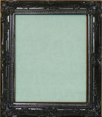 China antique shining black classical mirror frames 40x60cm for sale