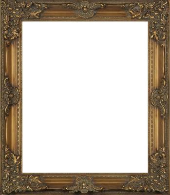 China antique gold wooden framed wall mirror for sale