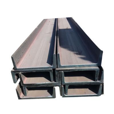 China Construction Gold Supplier Hot Rolled Carbon Steel Profile C Shape U Channel Sizes for sale