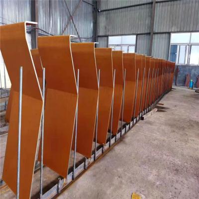 China Construction weather resistant steel plate Corten A/B corten steel plate price for sale