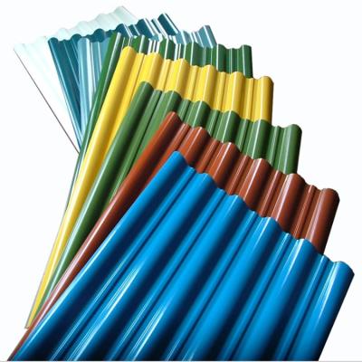 China Building Area Color Roofing Corrugated Sheet Curved Roofing Sheet Prices for sale