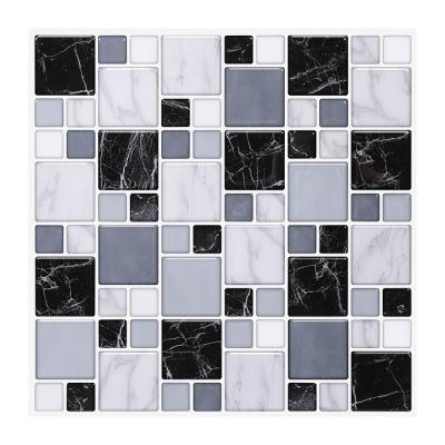 China Waterproof Anti-Fouling Vinyl Sticker Self-Adhesive Kitchen Wall Paper Tile For Morocco for sale