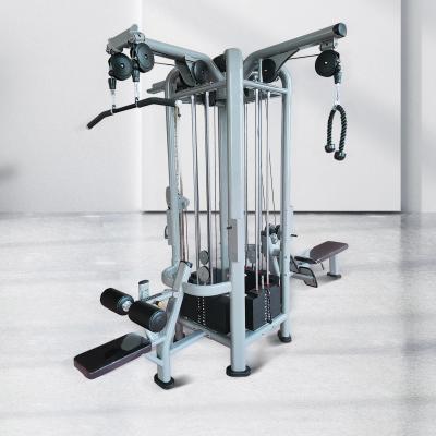 China Pin Loaded Cable Machine Multifunctional Universal Professional Trainer Four Station Fitness for sale