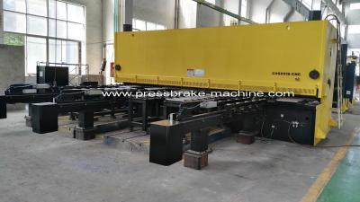 China Hydraulic Metal Shear NC Hydraulic Sheet Metal Guillotine Shear With Feeding for sale