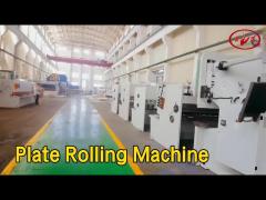 CNC Plate Rolling Machine Hydraulic Three Roller Automatic For Bending