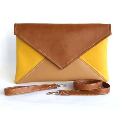 China Custom Make Custom Make Bracelet Clutch Leather Zipper Phone Wallet Bag Purse With Unique Handle Texture Party Bag Clutch Purse Evening Clutch for sale