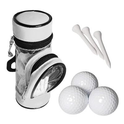 China Small Golf Case Pouch Golf Bag Ball Holder Golf Bag Lightweight Convenient Storage Box Carrier Waterproof Golf Bag for sale