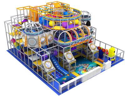 China Space Themed Kids Indoor Playground Equipment Multilevel With EPP Blocks for sale