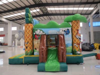 China Oxford Castle Combo Bounce House , Bounce House For Indoor Use for sale