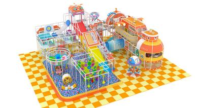 China Large Soft Play Indoor Playground Equipment 500m2 PVC Material for sale