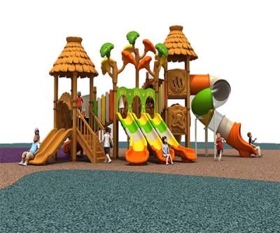 China Residential Kids Plastic Playground Equipment Antistatic Antiskid Crackproof for sale