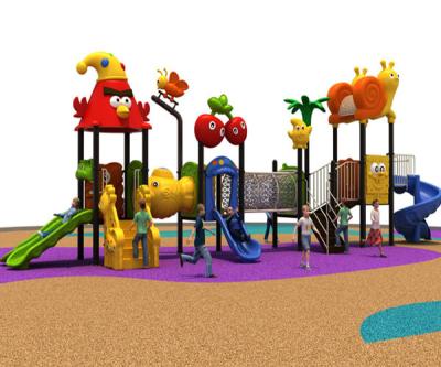 China Multilane Kids Plastic Playground Equipment EU Standard Anticrack for sale