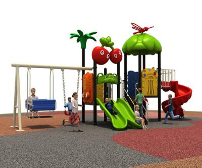 China ODM Kids Plastic Playground Equipment , Daycare Outdoor Playground Equipment for sale