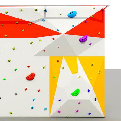 China Commercial Playground Rock Climbing Wall ODM Available Reinforced Material for sale