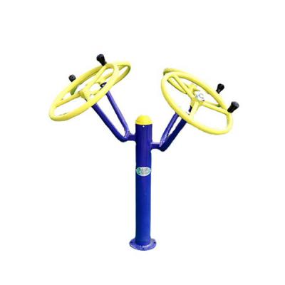 China Ground Mounted Outdoor Fitness Equipment For Backyard Antifade Anticrack for sale