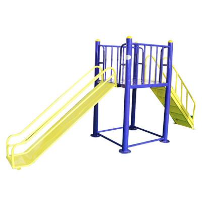 China 1.7m Commercial Outdoor Fitness Equipment , TUV Outdoor Plastic Slide for sale