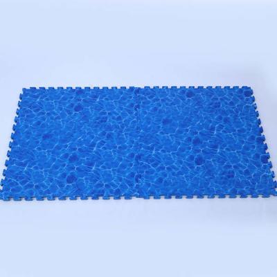 China 2cm Ocean Themed Playground Flooring Mats Slipproof CE Eva Floor Mat 100X100cm for sale