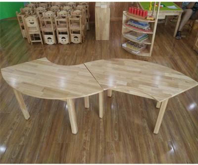 China Welded Steel Frame Kindergarten Classroom Furniture ODM Desk And Chair Set for sale