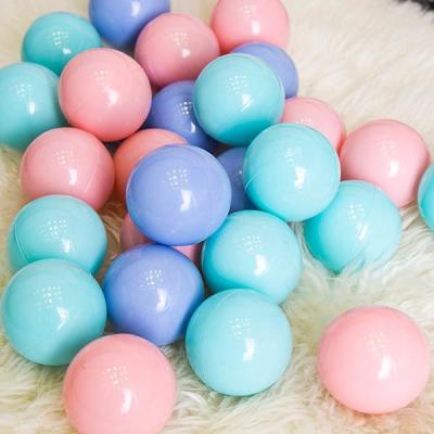 China Ocean Plastic Balls For Ball Pit Bulk Multiple Color Nontoxic 10g Per Ball for sale