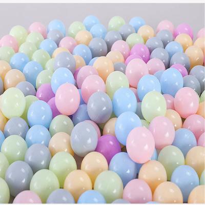 China 8cm Kids Playground Parts Balls Bulk PE Material Soft Custom Color for sale