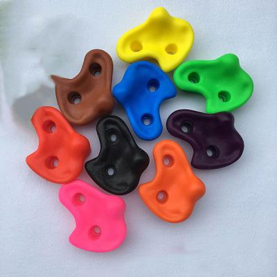 China Fireproof Polyester Resin Climbing Holds Different Size Different Style for sale