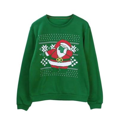 China Custom Anti-Wrinkle Wholesale Christmas Sweatshirts Crewneck Cotton Polyester Ugly Sweater Couples Clothing Matching Unisex Outfits for sale