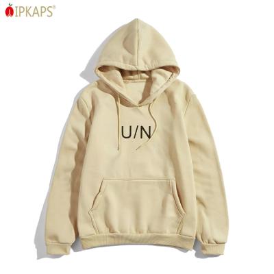 China Wholesale Heavy Thick Cotton Sweatshirt Men's Anti-pilling Streetwear Hiphop Oversized Hoodies Letter Printing Pullover Heavy Cotton for sale