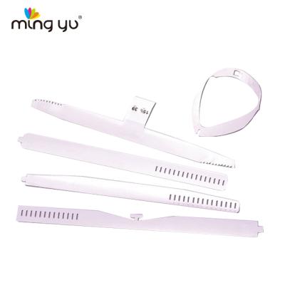 China Durable Clear Shirt Package Material Plastic Collar Band For Shirt for sale