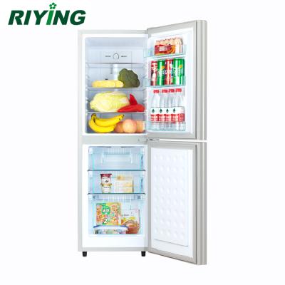 China COMPRESSOR 158 Liters Double Door Compressor No Frost Free Fridge With Bottom Freezer for sale