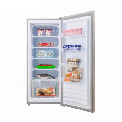 China 208L Hotel Household Home Drawer Swing Door Single Door Ice Cream Defrost Deep Upright Freezer Upright Freezer for sale